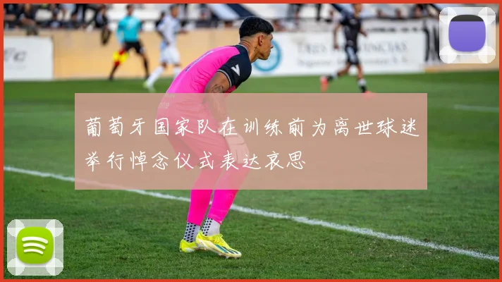 葡萄牙国家队在训练前为离世球迷举行悼念仪式表达哀思